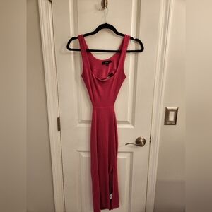 NWOT LULU'S Magenta Bodycon Dress